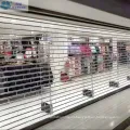 Controle remoto Policarbonato Roller obturador Porta do shopping